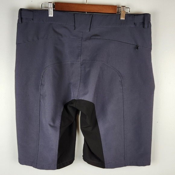 Arsuxeo Mens Mountain Bike Shorts Gray XL MTB Cycling Adjustable Waist - Picture 2 of 11